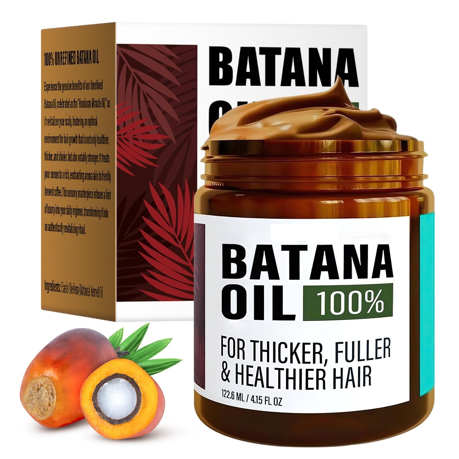 Azure Batana Oil for Hair Growth, Azure Batana Oil, Batana Oil,100% Honduran Oil