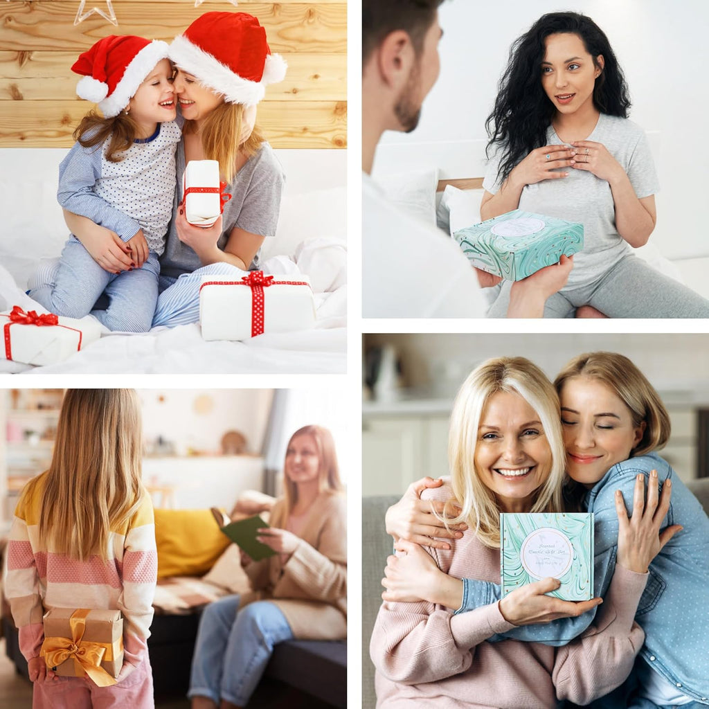 Candle Gifts - Scented Candles Gifts Set for Women, 4 Packs Aromatherapy Candles for Home Scented, 120H Long Burning Natural Soy Wax Candles Set for Birthday, Mother'S Day, Valentine'S Day