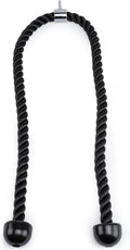 Long Tricep Rope for Home Gym Pulley System,Double Length Tricep Pull down Rope