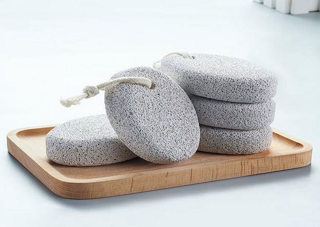 Natural Pumice Stone for Feet Pedicure Skin Callus Remover Foot Scrub Exfoliator
