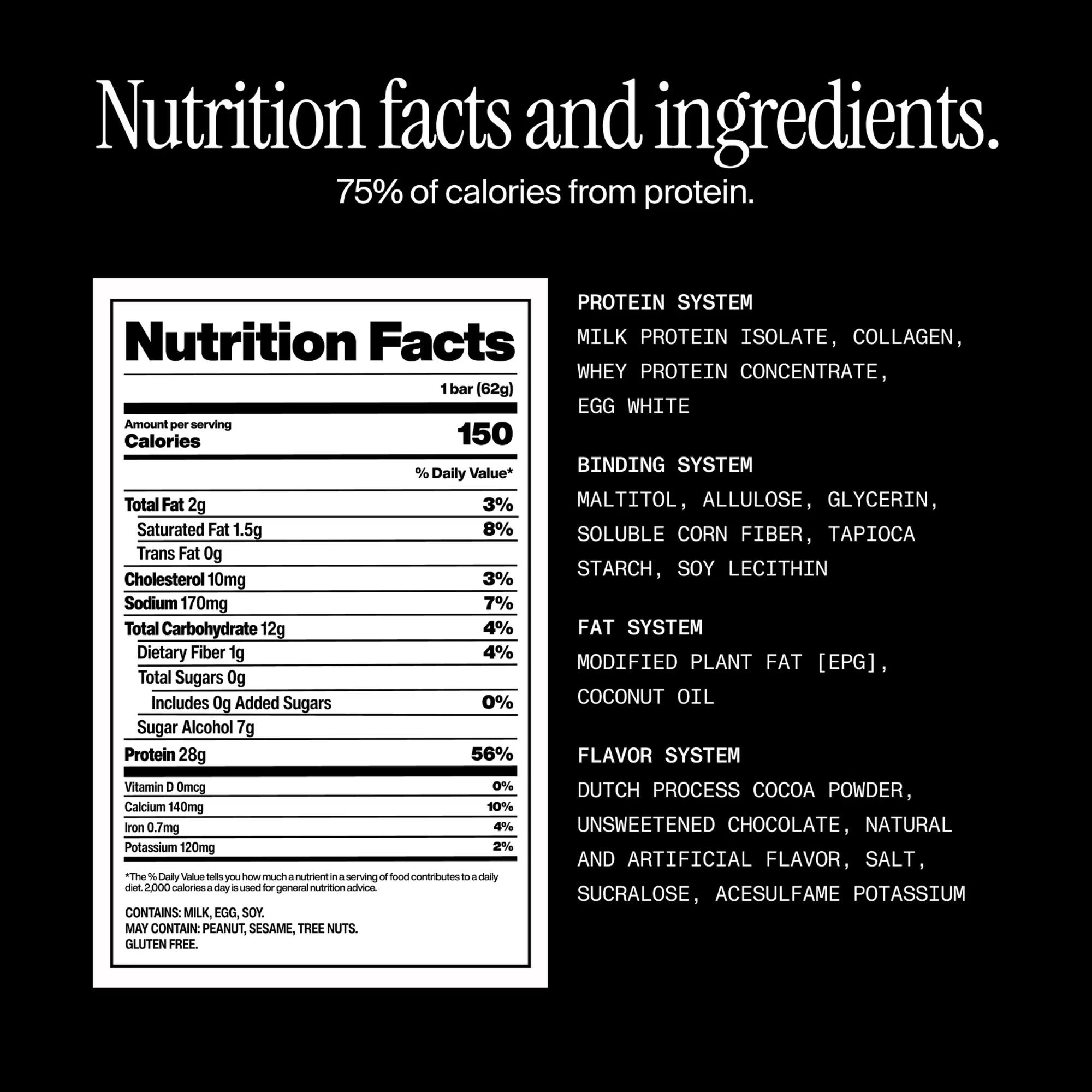 David High Protein Bars, Fudge Brownie - 28G Protein - 12Ct