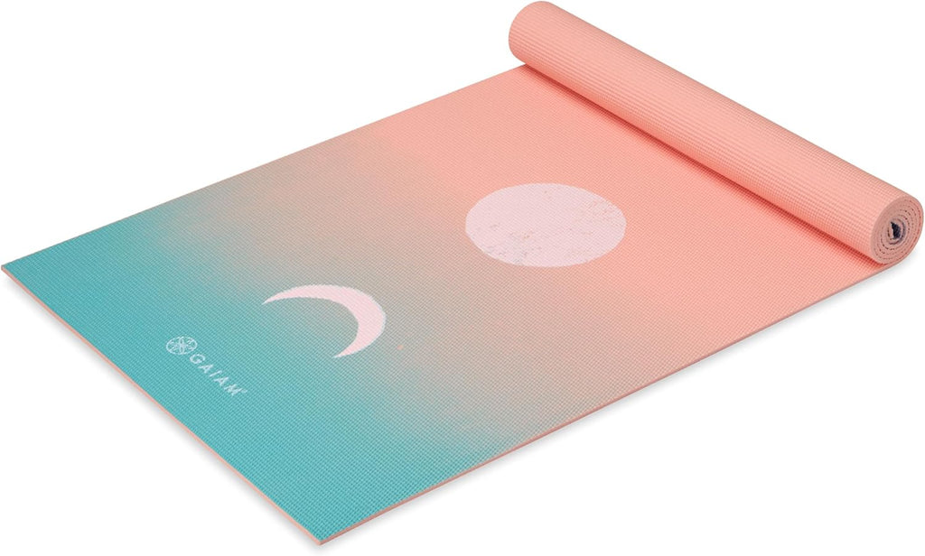 Yoga Mat - Premium 6Mm Print Extra Thick Non Slip Exercise & Fitness Mat for All