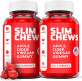 (2 Pack) Slim Chews Keto ACV Gummies - Supplement for Weight Loss - Energy & Focus Boosting Dietary Supplements for Weight Management & Metabolism - Fat Burn - 120 Gummies