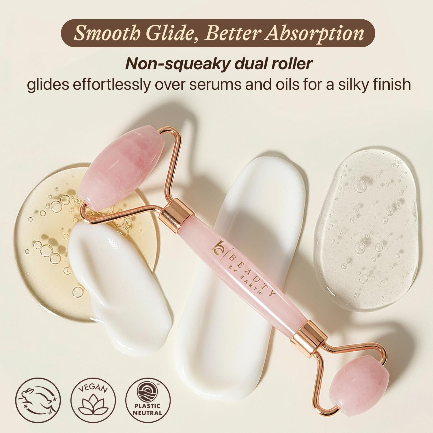 Rose Quartz Face Roller - Relaxation Gifts for Women, Skin Care Tools for Fine Lines and Wrinkles, Teenage Girl Gifts, Beauty Gift Ideas, Face Massager Tools, Facial Tool, Self Care Gift for Women