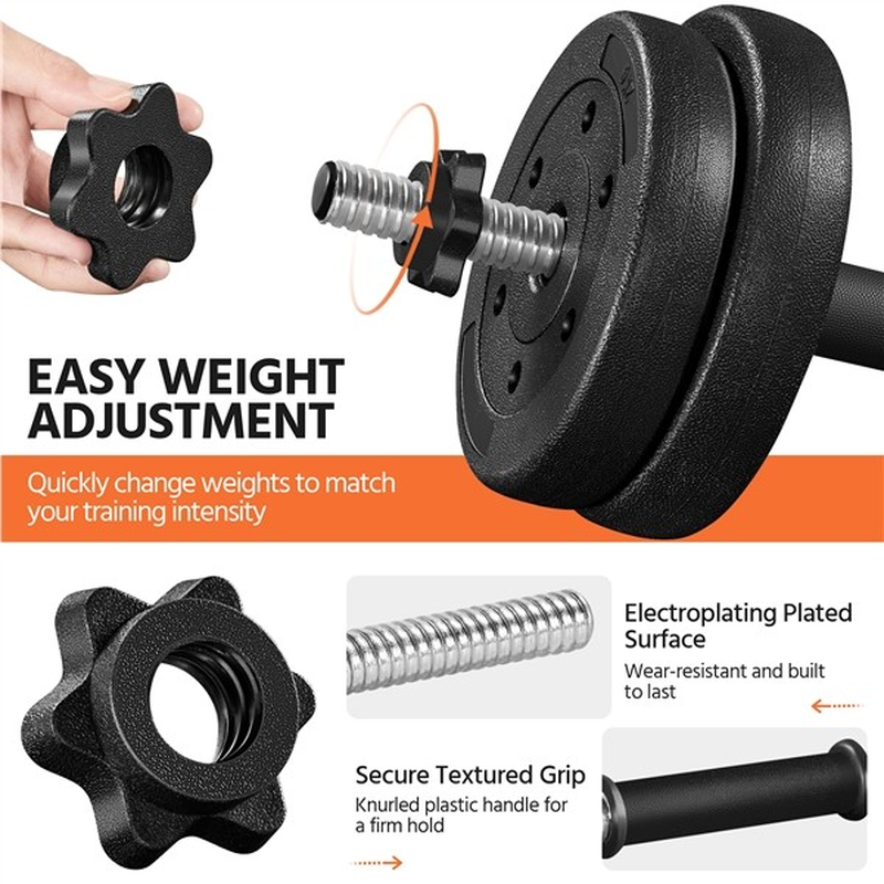 Adjustable Dumbbell Set — 66lb