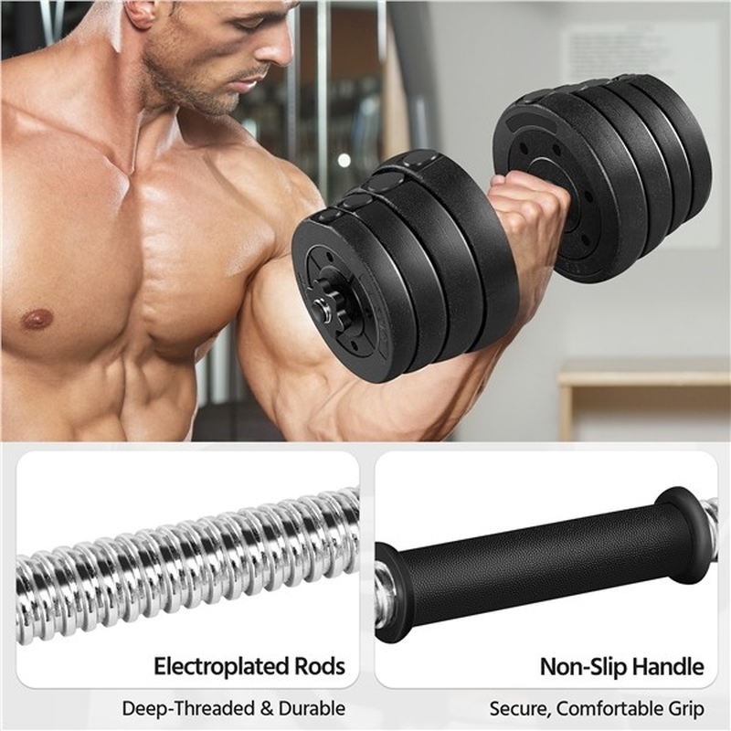 Adjustable Dumbbell Set — 66lb