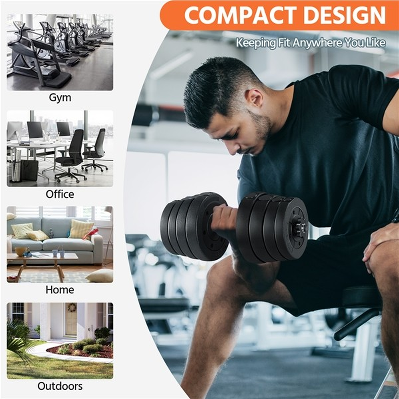 Adjustable Dumbbell Set — 66lb