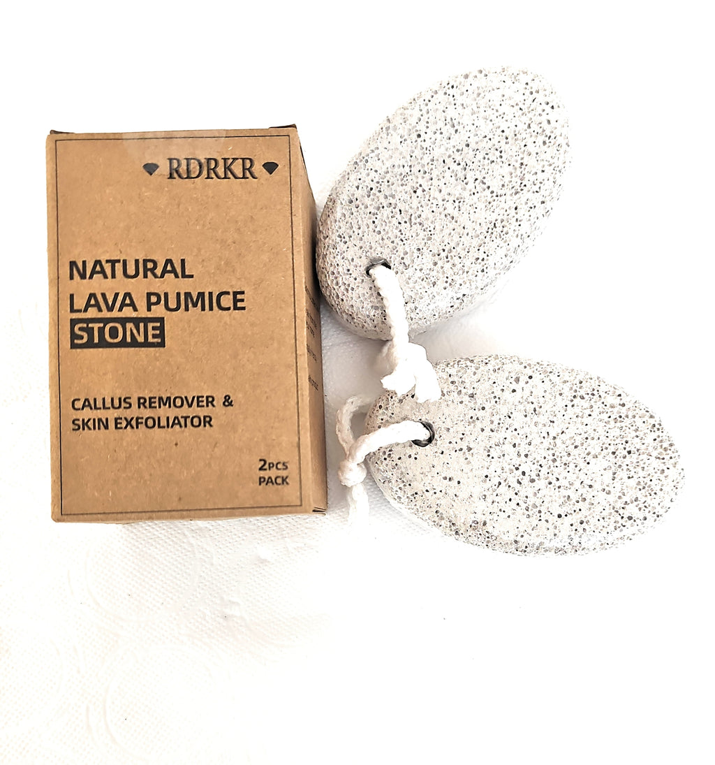 Natural Pumice Stone for Feet Pedicure Skin Callus Remover Foot Scrub Exfoliator