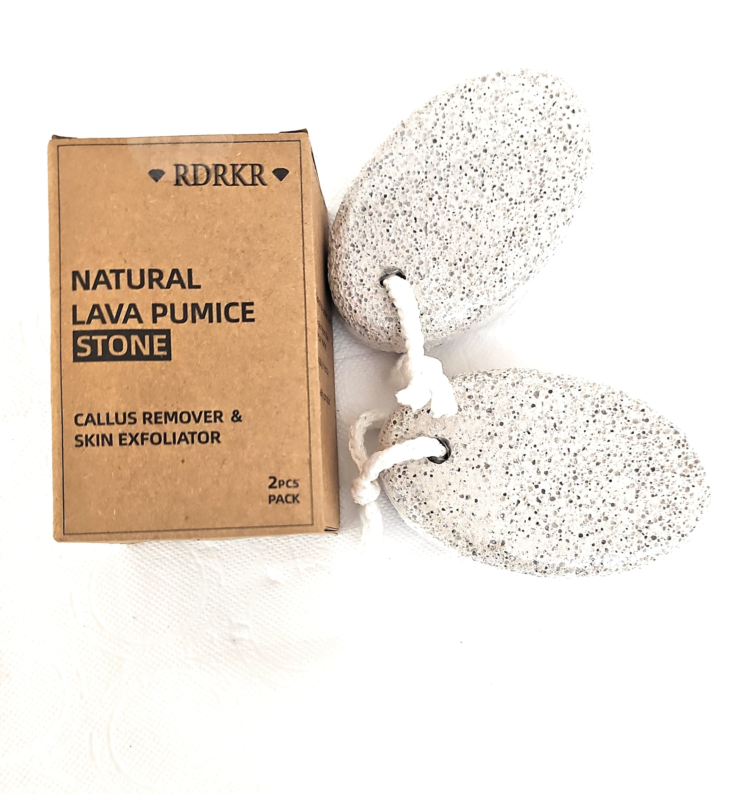 Natural Pumice Stone for Feet Pedicure Skin Callus Remover Foot Scrub Exfoliator