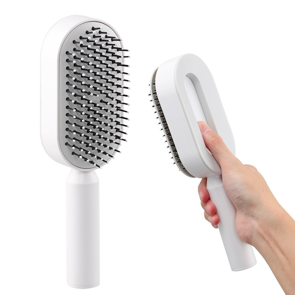 Self Cleaning Detangling Hair Brush