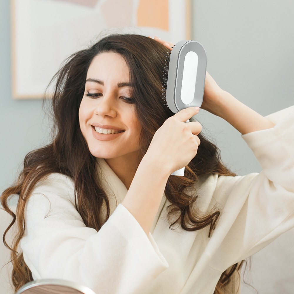 Self Cleaning Detangling Hair Brush