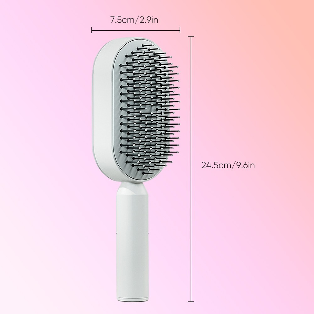 Self Cleaning Detangling Hair Brush
