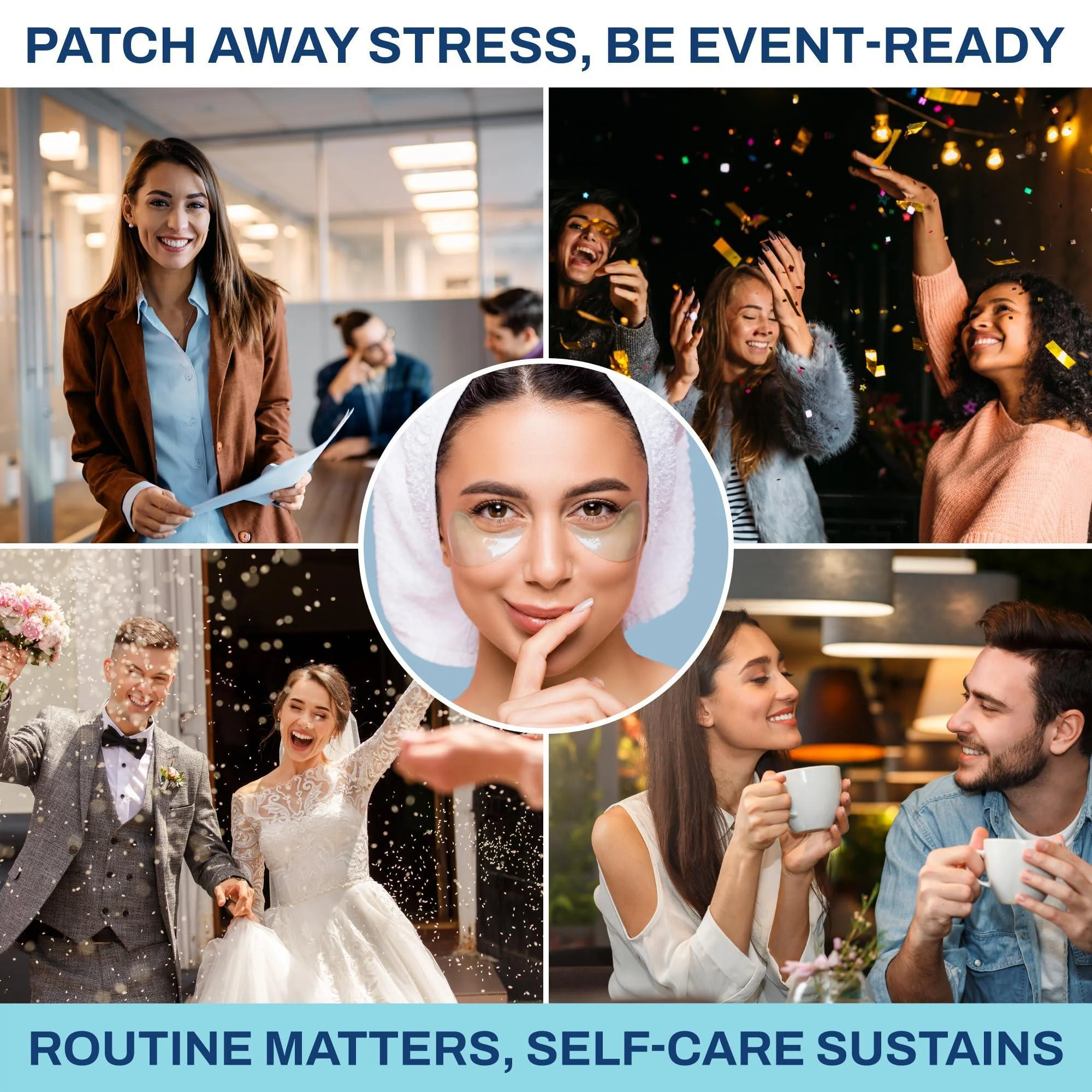 Under Eye Patches — Hyaluronic Acid & Collagen