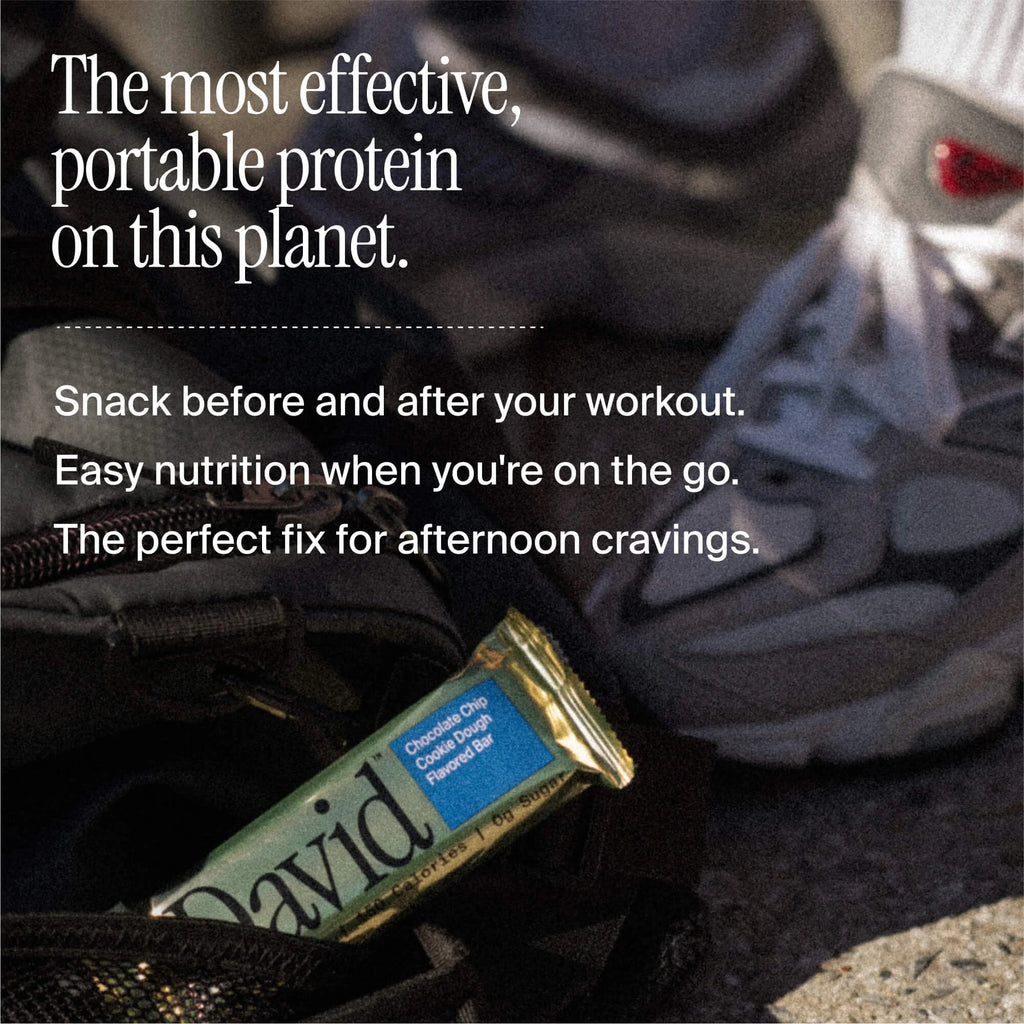 David High Protein Bars, Fudge Brownie - 28G Protein - 12Ct