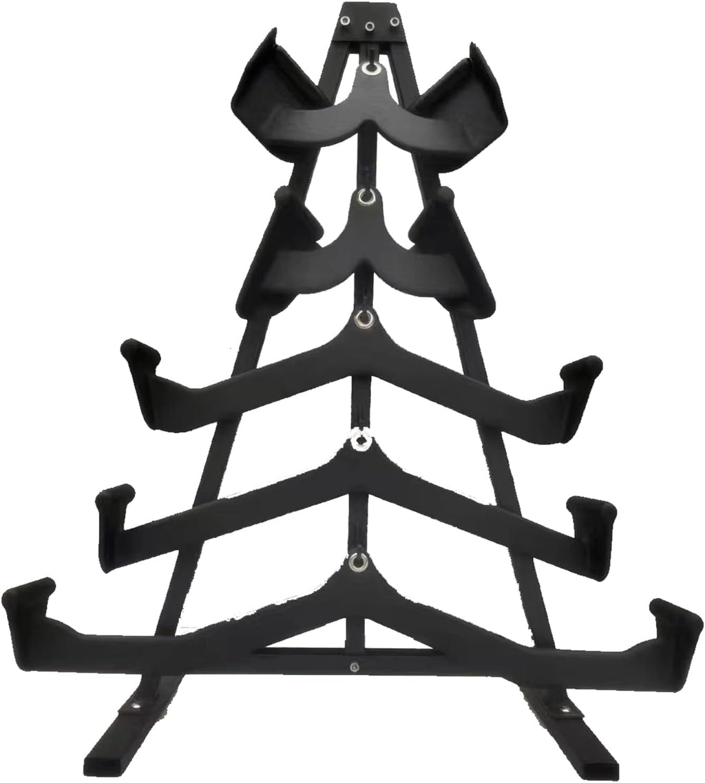 LAT Pulldown Bar Storage Organizer with Attachments - Sleek Black Design