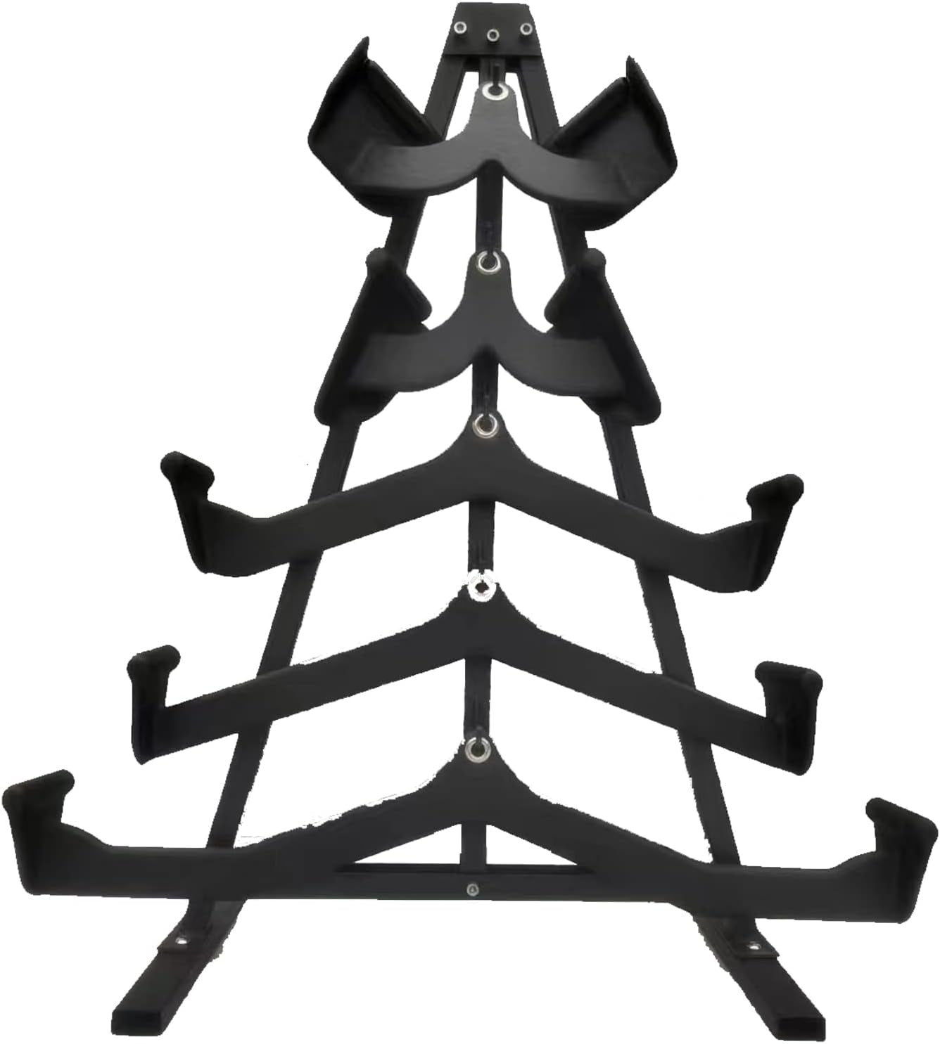 LAT Pulldown Bar Storage Organizer with Attachments - Sleek Black Design