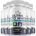 (5 Pack) Ultra Keto White - Supplement for Weight Loss - Energy & Focus Boosting Dietary Supplements for Weight Management & Metabolism - Advanced Fat Burn Raspberry Ketones Pills - 300 Capsules